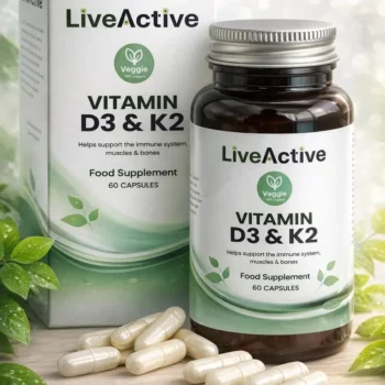 LiveActive Vitamin D3 & K2